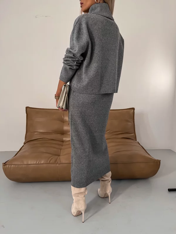 Vinny™ - Zestaw sweter sukienka