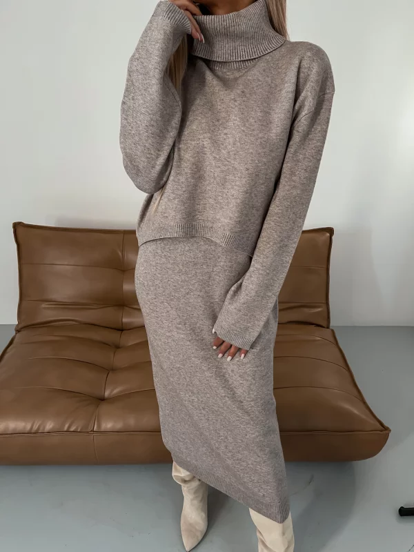 Vinny™ - Zestaw sweter sukienka