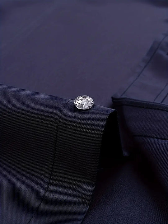 Schiller | Elegancka koszula z podwójnym kołnierzykiem i górnymi guzikami