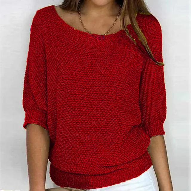 Eunice™ - Zrelaksowany dzianinowy top