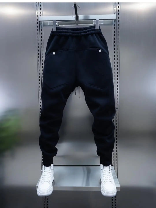 Mathieu | Casualowe spodnie slim fit z kieszeniami